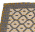 Artisan Hand Loomed Cotton Table Runner - Gray with Yellow Stitching - 18"x96" - ARCADIA HOME